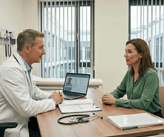прием врача-остеопата в клинике
